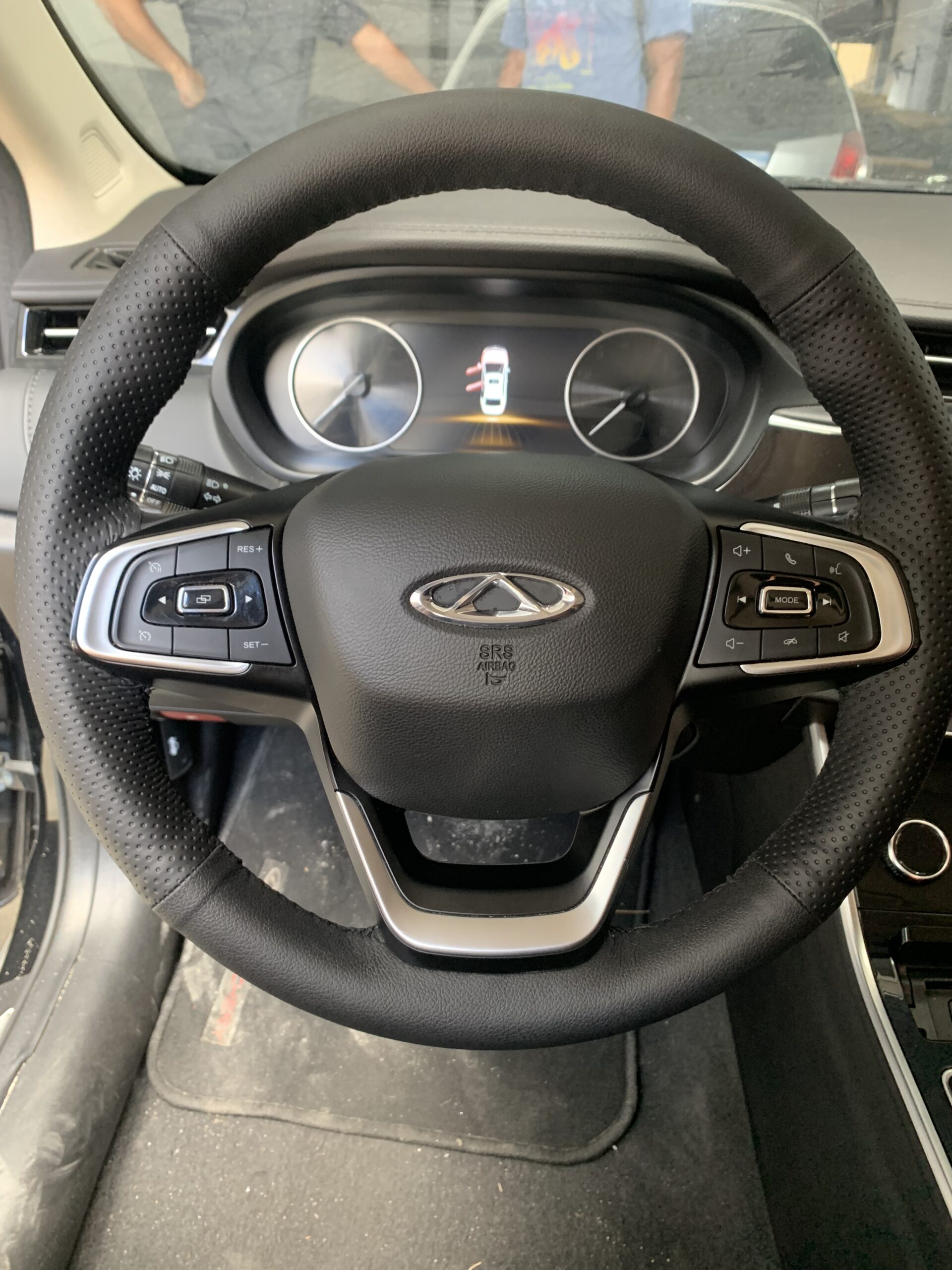 forração em couro para Volante